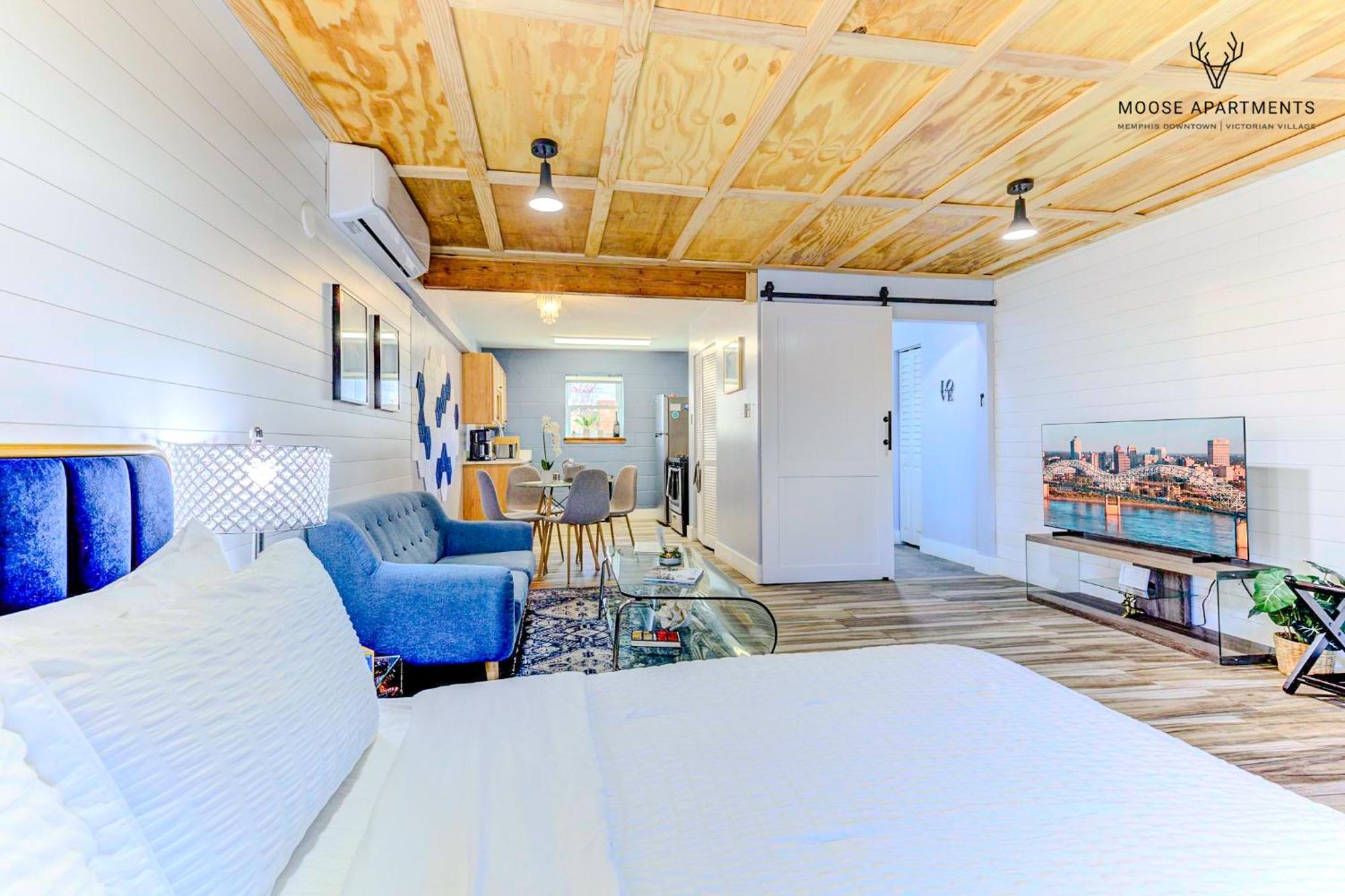 The Moose #3 - Modern Luxe Studio With Free Gated Parking & Wifi Мемфис Экстерьер фото